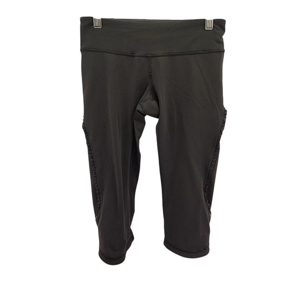 Lululemon Run Fast And Free Crop Black 4